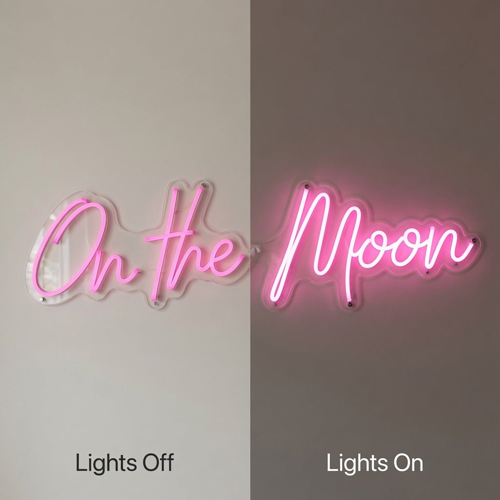 On The Moon LED Neon Sign - Shineneon