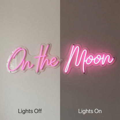 On The Moon LED Neon Sign - Shineneon