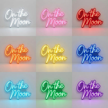 On The Moon LED Neon Sign - Shineneon