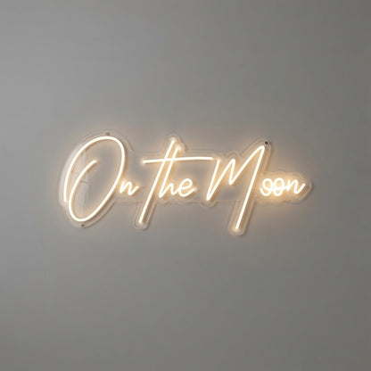 On The Moon LED Neon Sign Home Wall Art - Shineneon
