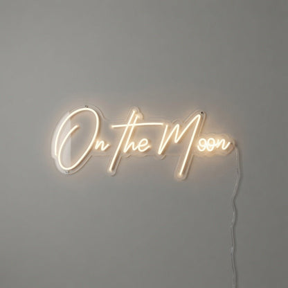 On The Moon LED Neon Sign Home Wall Art - Shineneon