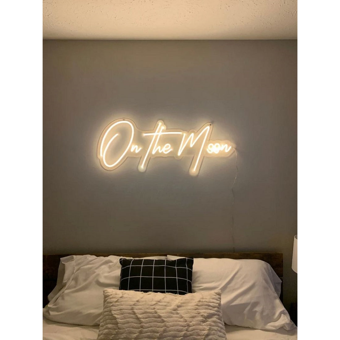 On The Moon Led Sign Business Neon Sign