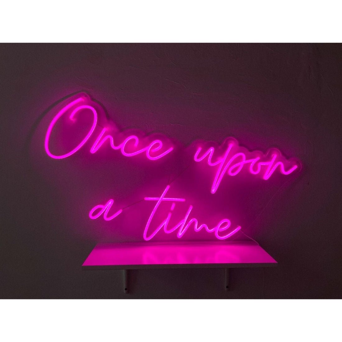 Once Upon A Time Led Sign Business Neon Sign - Shineneon