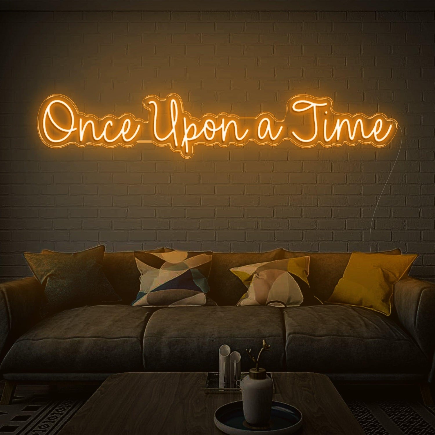 Once Upon A Time Red Led Neon Sign For Cozy Home Decor | Shineneon