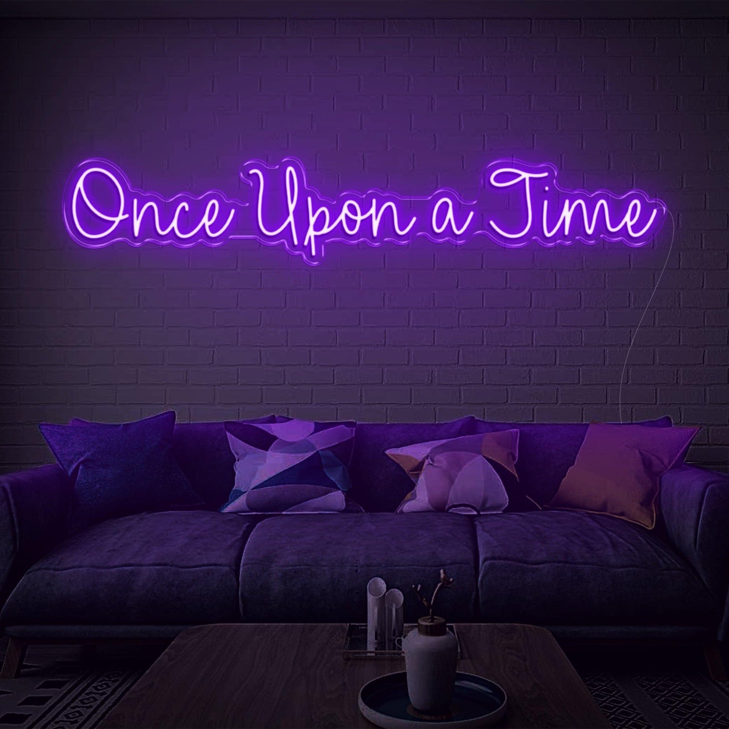 Once Upon A Time Red Led Neon Sign For Cozy Home Decor | Shineneon