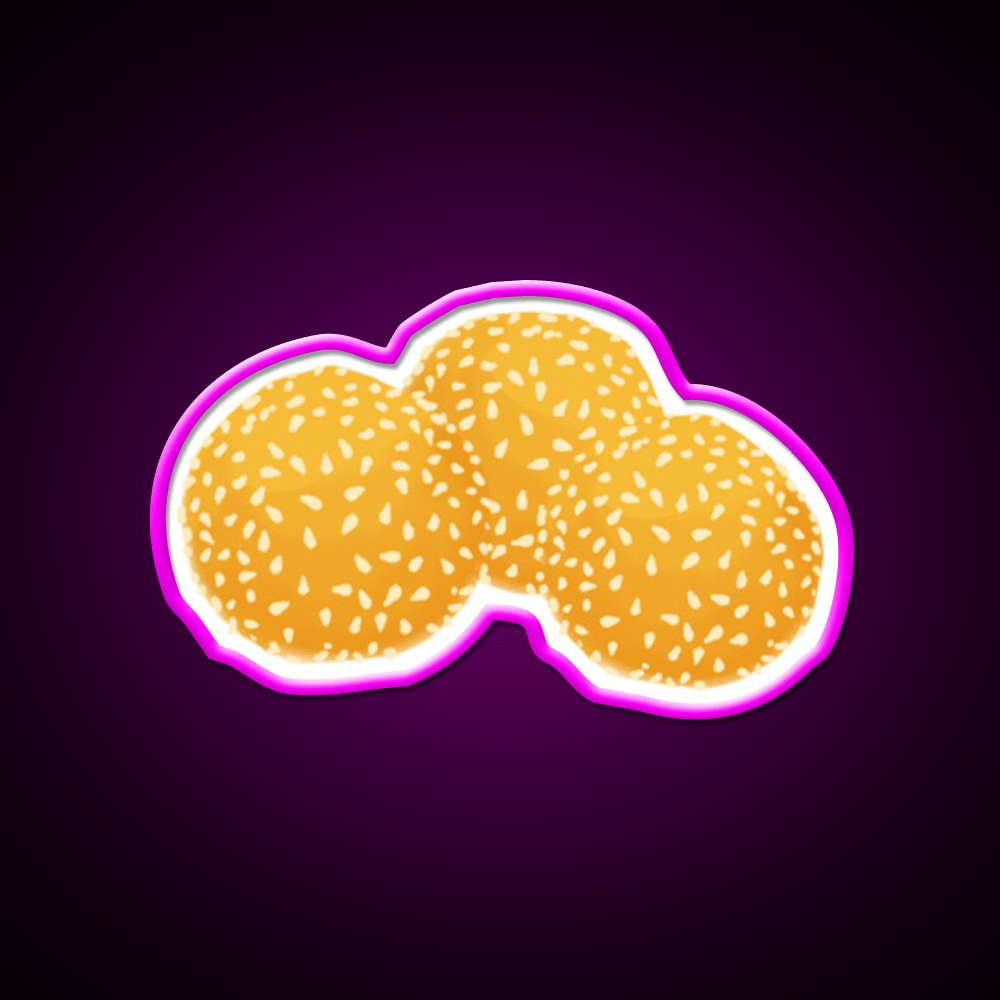 Onde Onde Snack Food Led Neon Sign Rgb Color - Shineneon