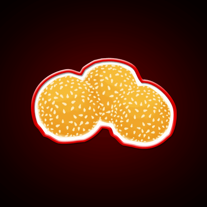 Onde Onde Snack Food Led Neon Sign Rgb Color - Shineneon