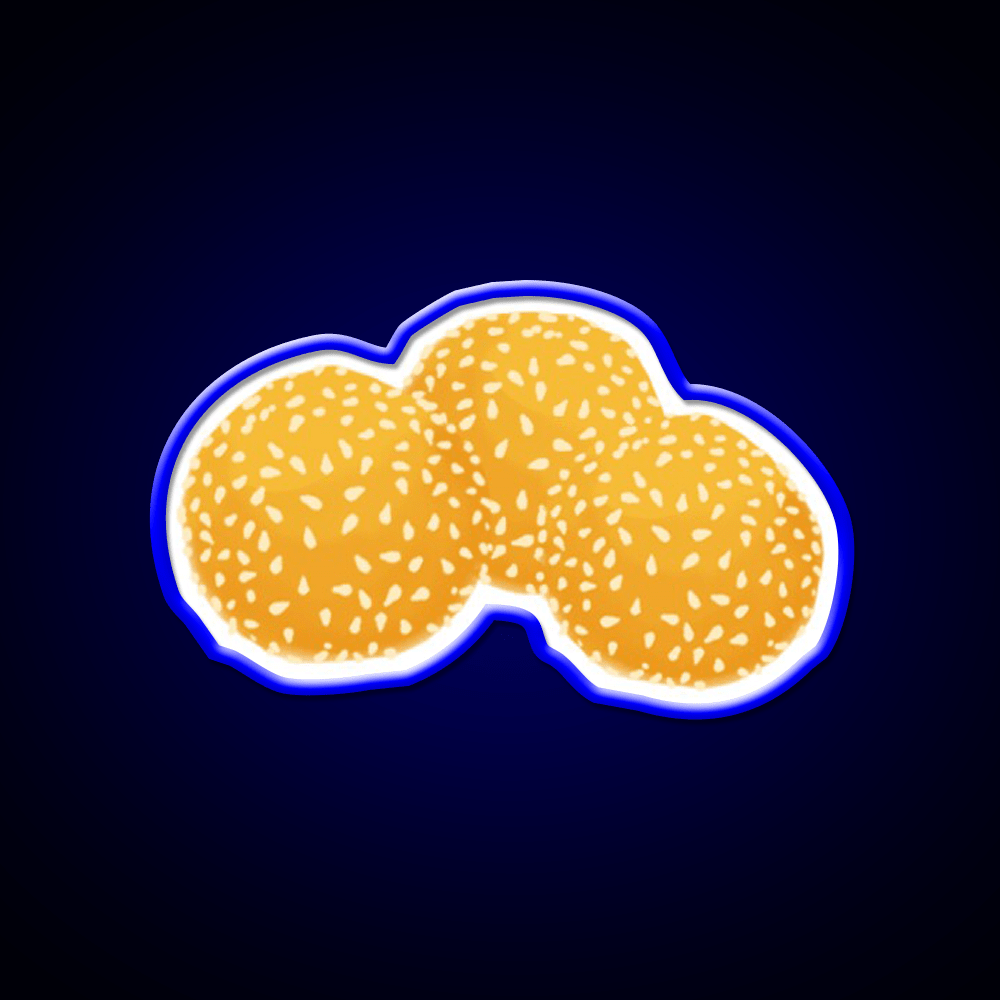 Onde Onde Snack Food Led Neon Sign Rgb Color - Shineneon