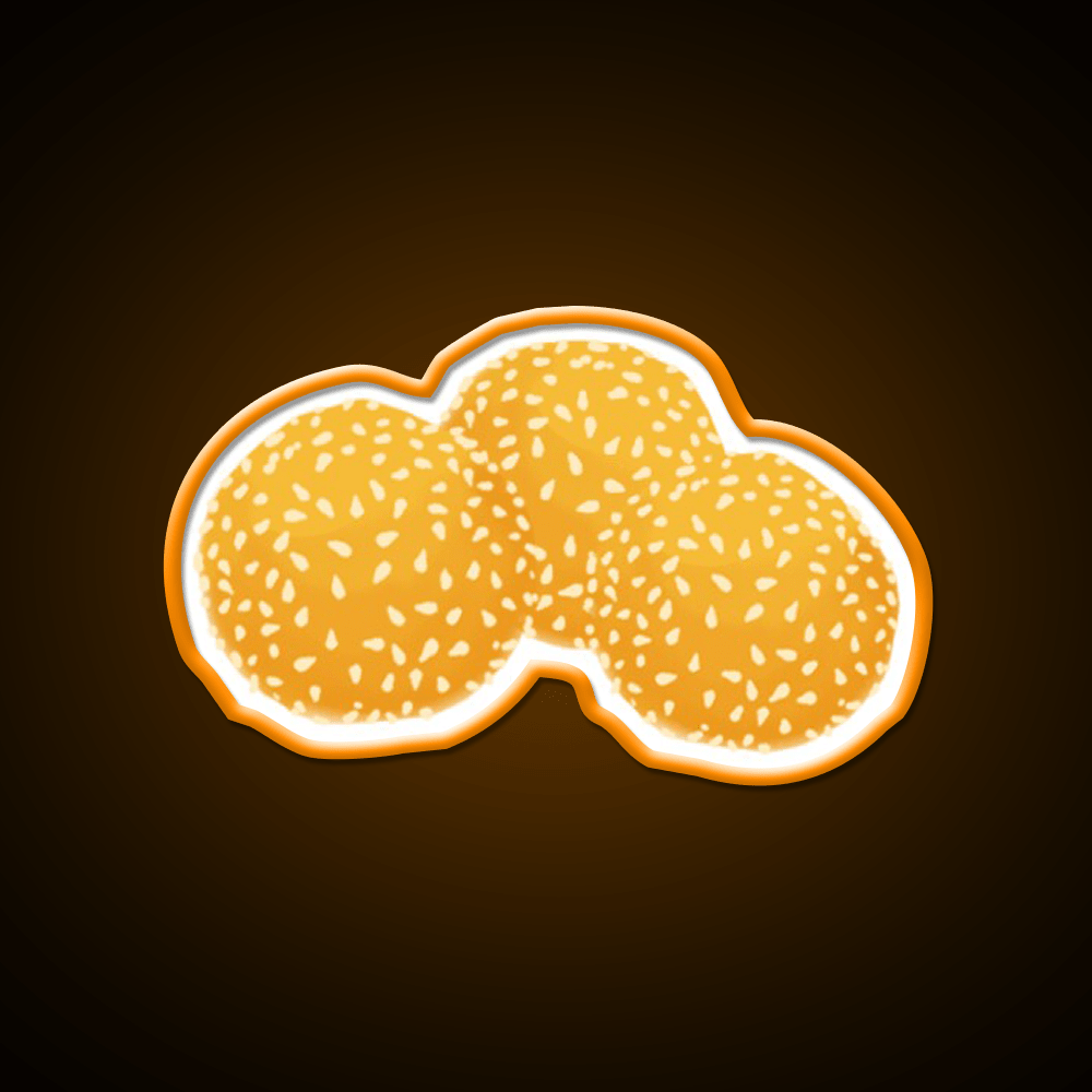 Onde Onde Snack Food Led Neon Sign Rgb Color - Shineneon