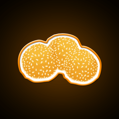 Onde Onde Snack Food Led Neon Sign Rgb Color - Shineneon