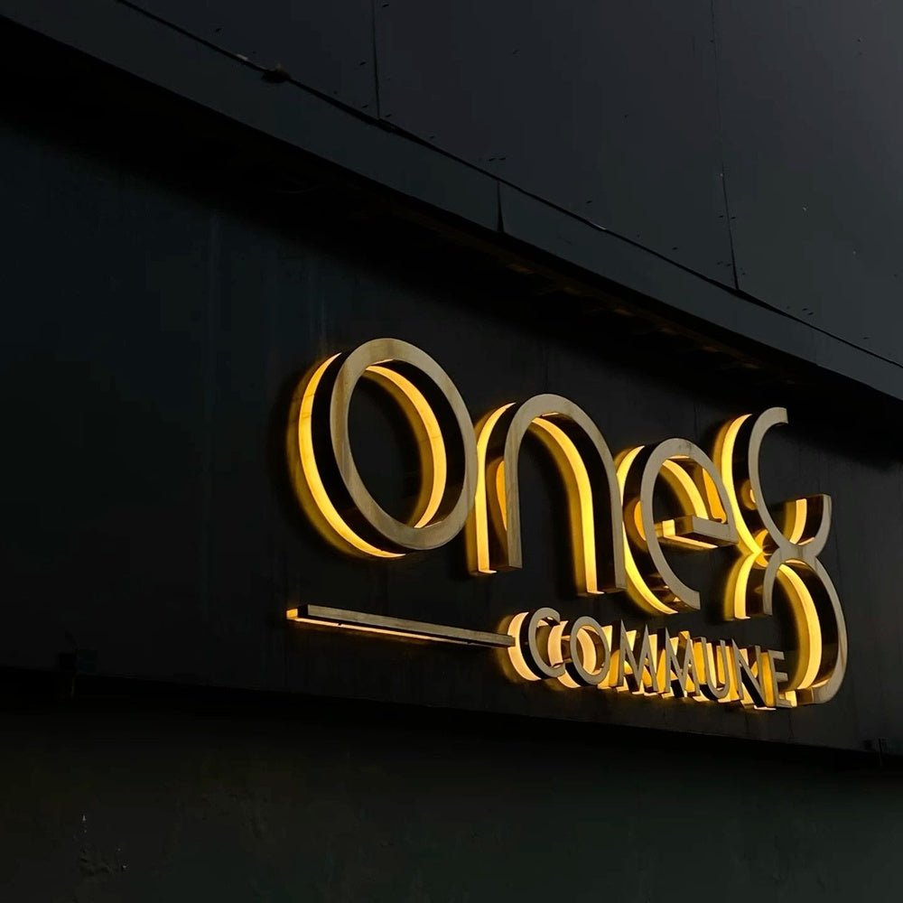 One Communit 3D Backlit Channel Letters Led Light Sign - Shineneon