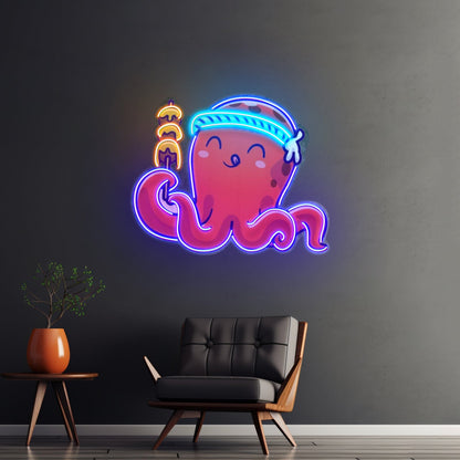 One Day At A Time Multicolor Lettering Artwork Custom Neonsigns - Shineneon
