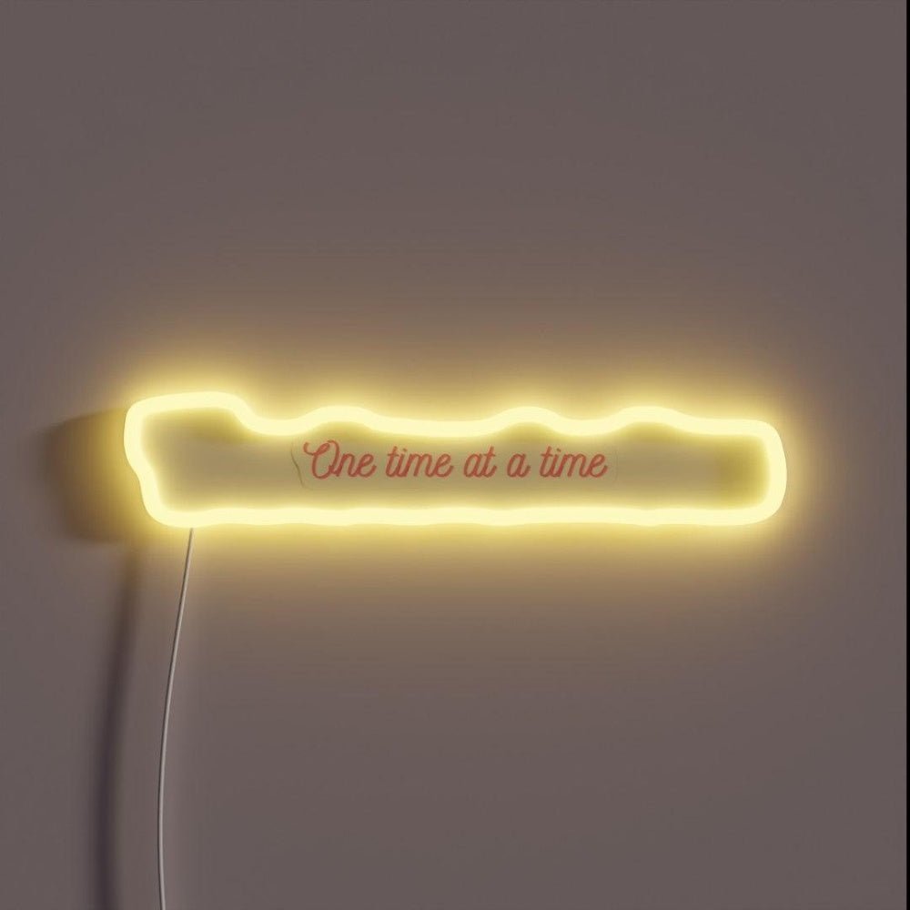 One Day At A Time Rgb Led Neon Sign - Shineneon
