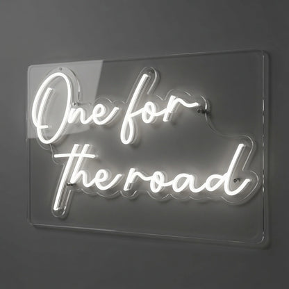 One For The Road Business LED Neon Sign - 01 Original Product Image