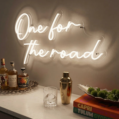 One For The Road Business LED Neon Sign - 02 High-Converting Product Image