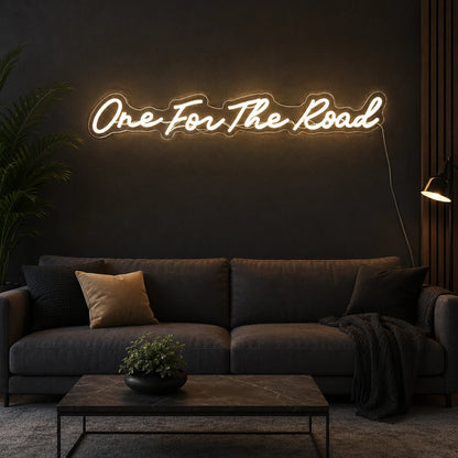 One For The Road LED Neon Sign - Shineneon