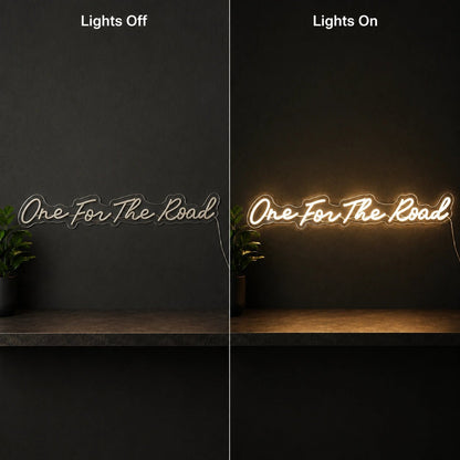 One For The Road LED Neon Sign - Shineneon