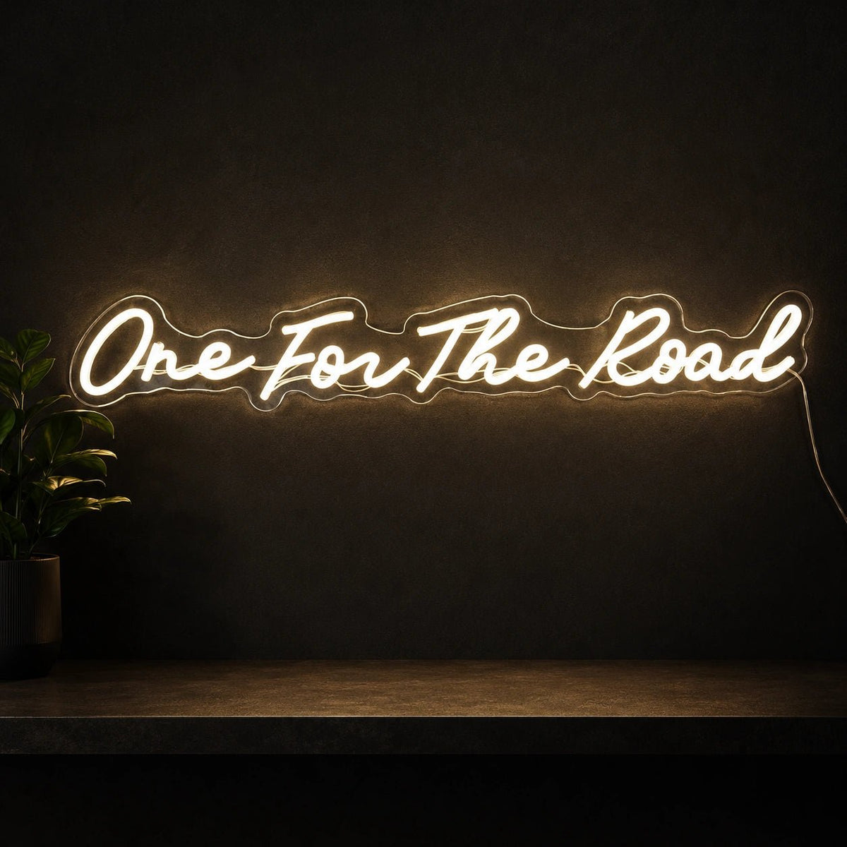 One For The Road LED Neon Sign - Shineneon