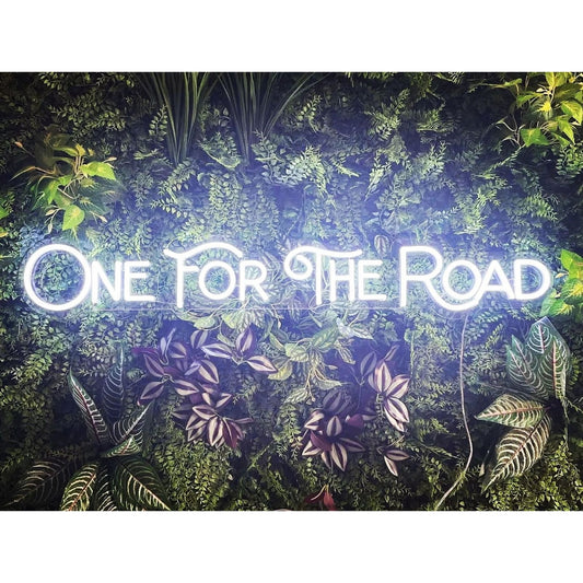 One For The Road Led Sign Business Neon Sign