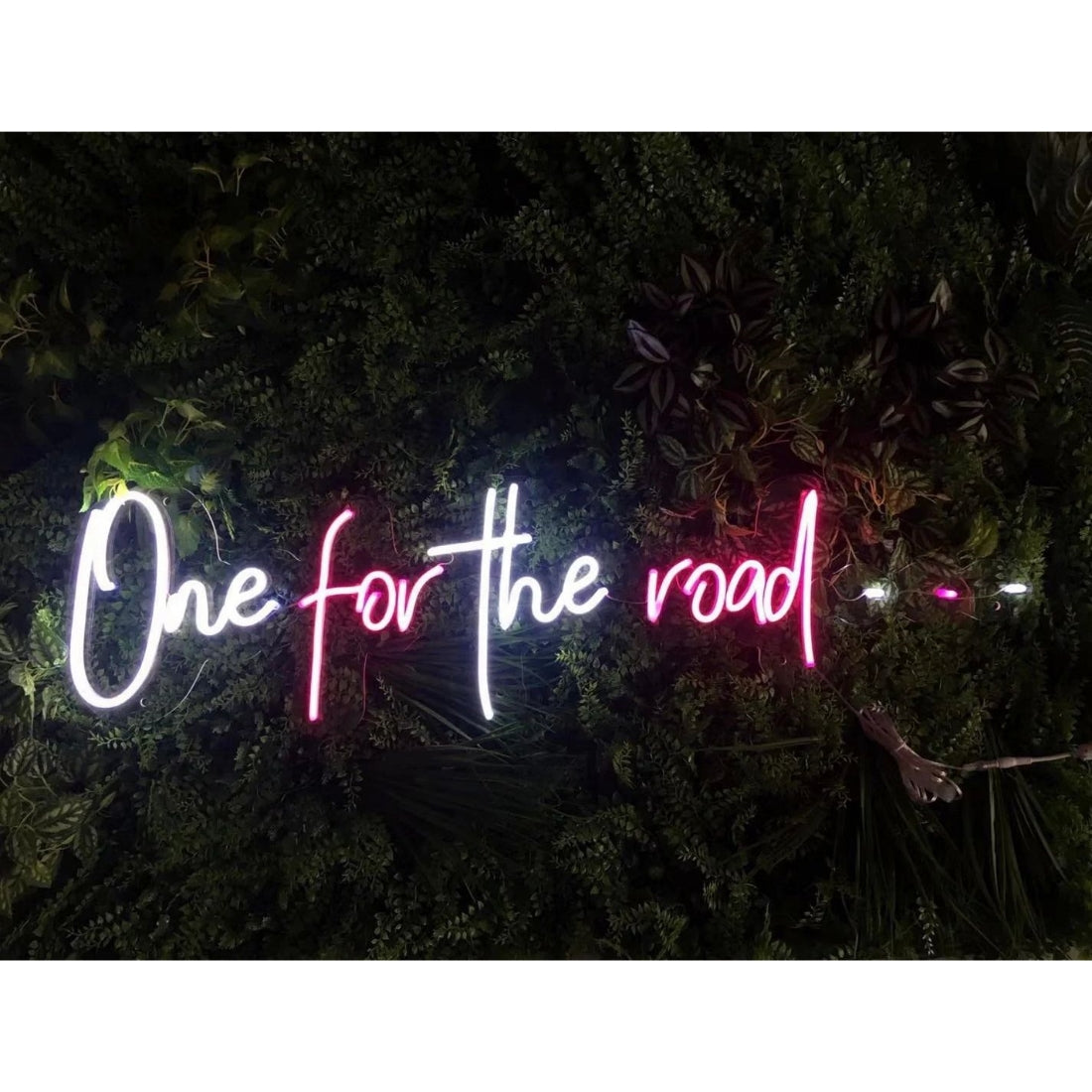 One For The Road Led Sign Business Neon Signs Wall Art