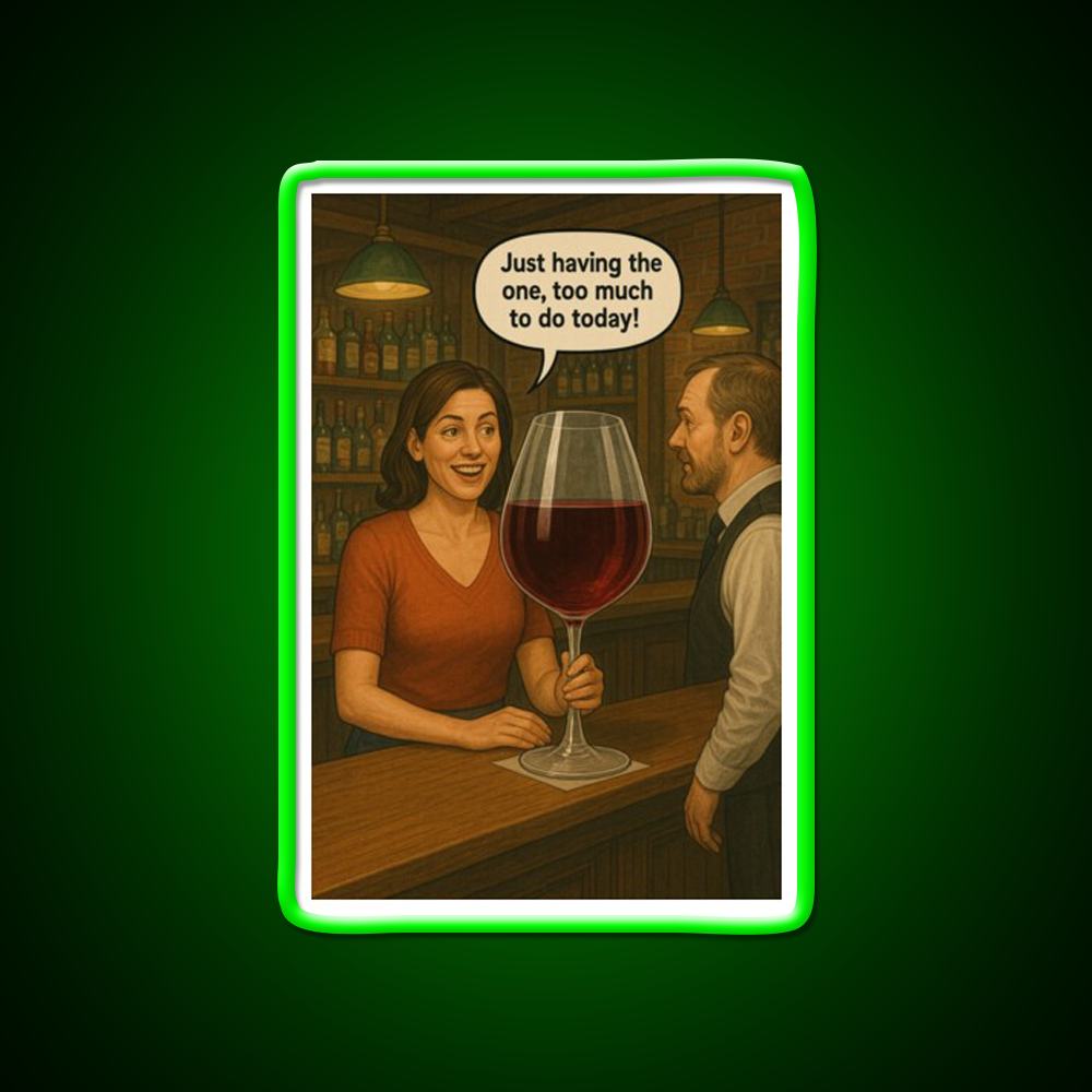 One For The Road Man Cave Bar Led Neon Sign Rgb Color