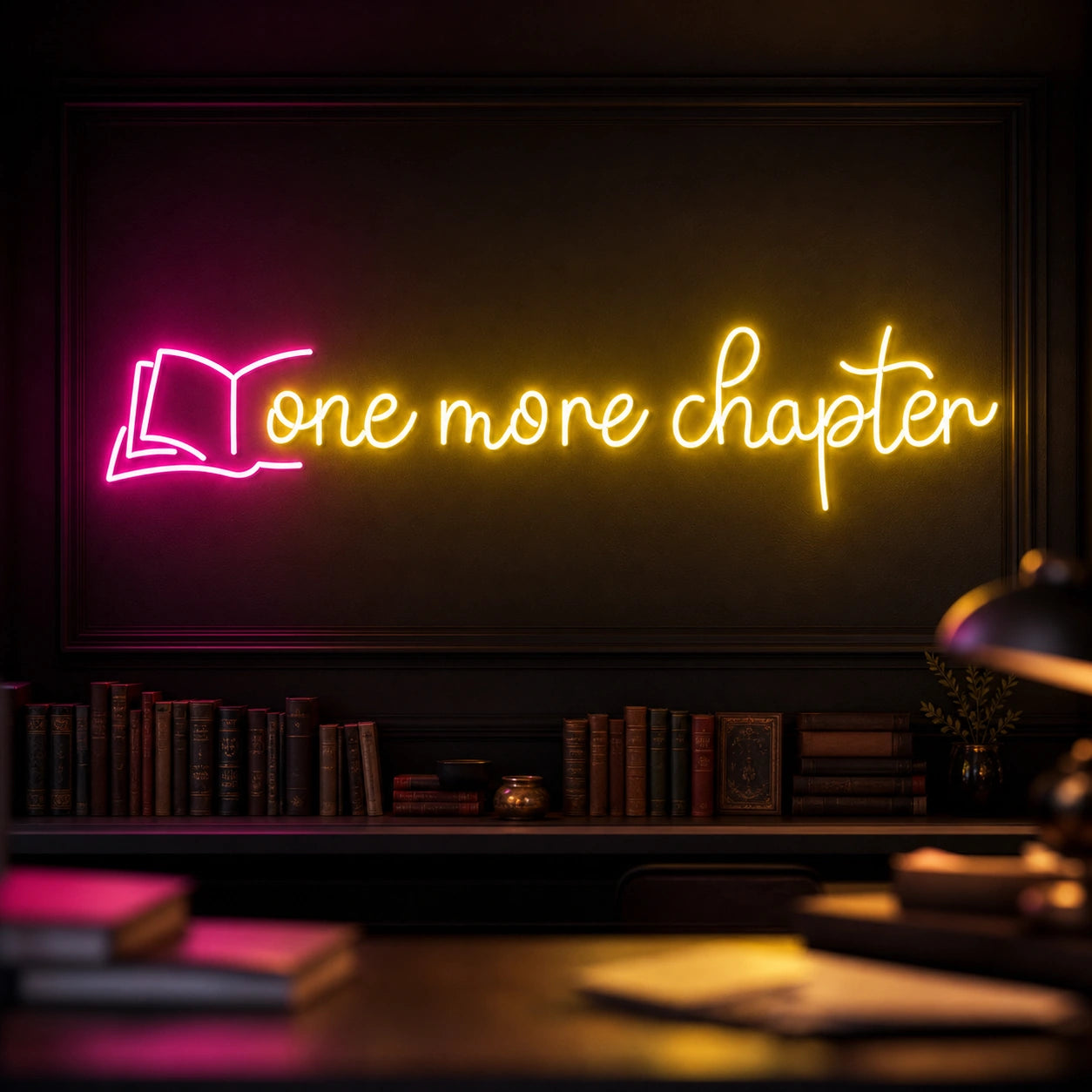 One More Charter LED Neon Sign Garage Man Cave Neon Sign high-converting product image