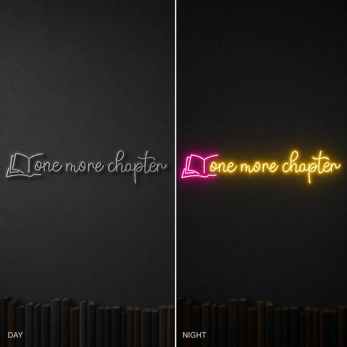 One More Charter LED Neon Sign Garage Man Cave Neon Sign - Shineneon