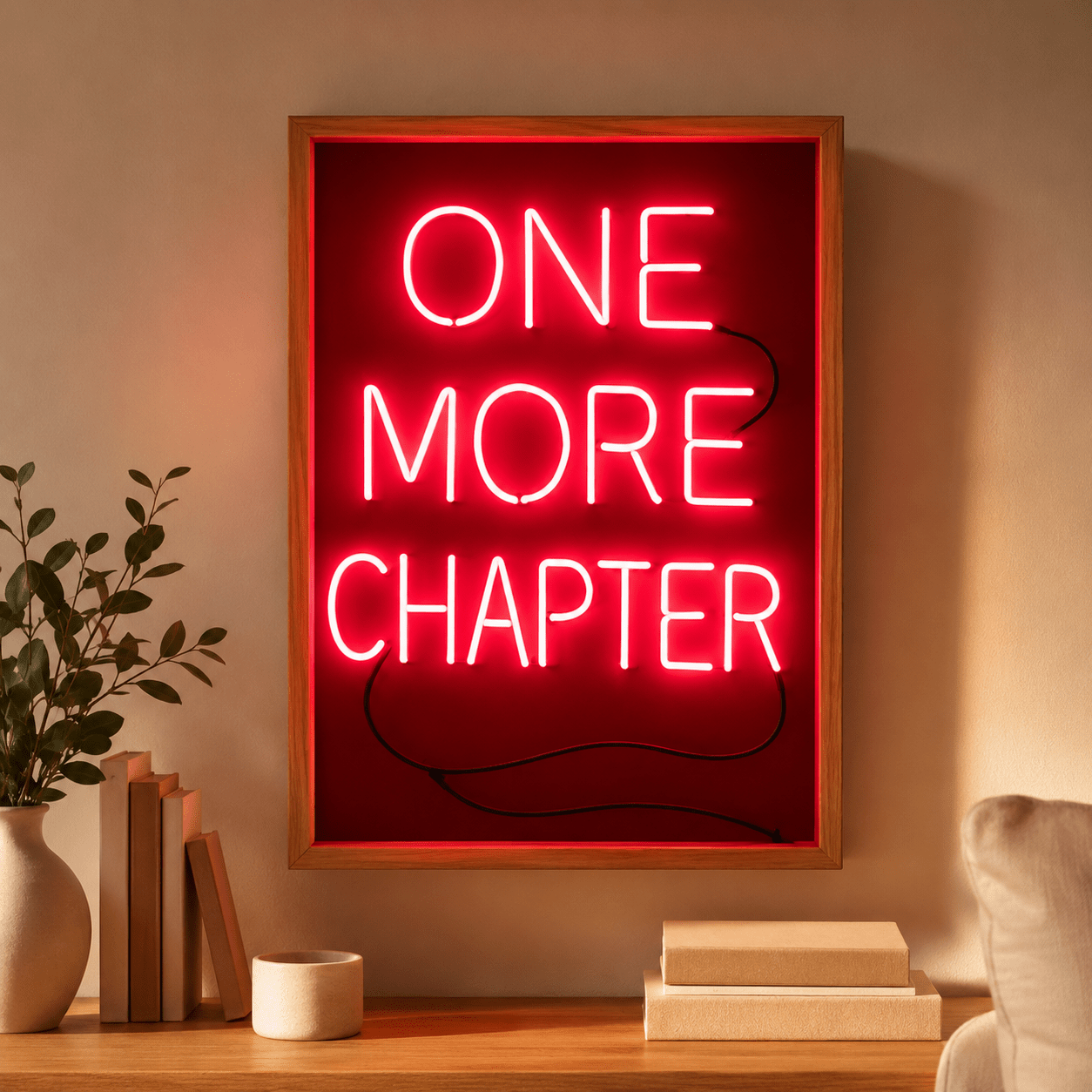 One More Charter Wall Decor LED Neon Sign - Shineneon