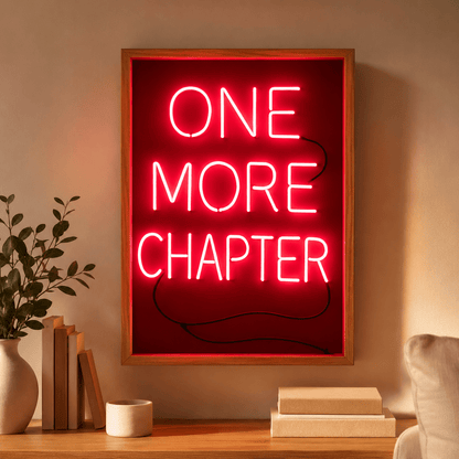 One More Charter Wall Decor LED Neon Sign - Shineneon