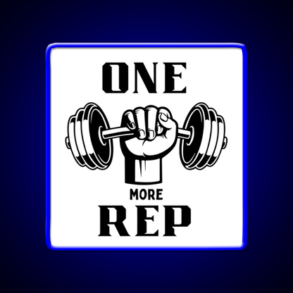 One More Rep Gym Fitness Led Neon Sign Gym Room Sign Rgb Color