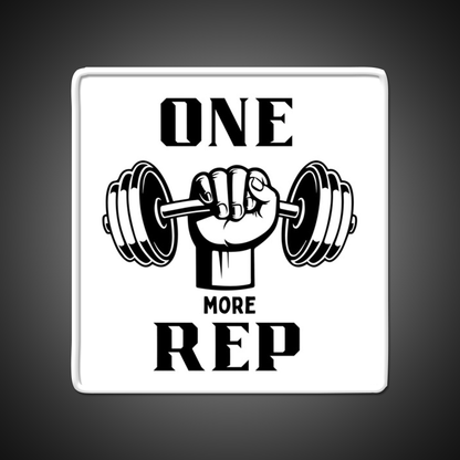 One More Rep Gym Fitness Led Neon Sign Gym Room Sign Rgb Color