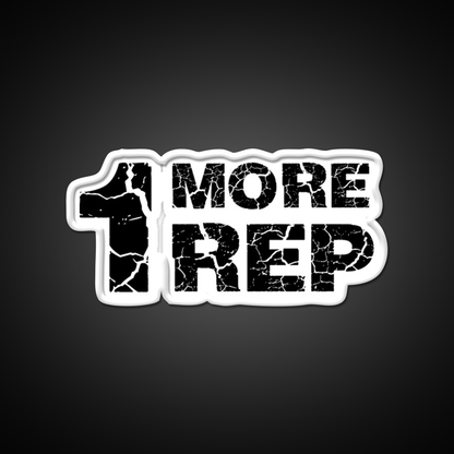 One More Rep Gym Fitness Led Neon Sign Rgb Color