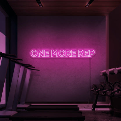 One More Rep Led Neon Sign - Shineneon