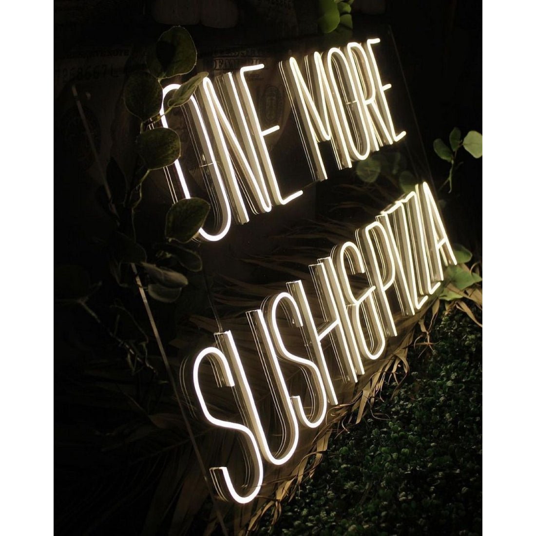 One More Sushi And Pizza Led Sign Business Neon Sign - Shineneon