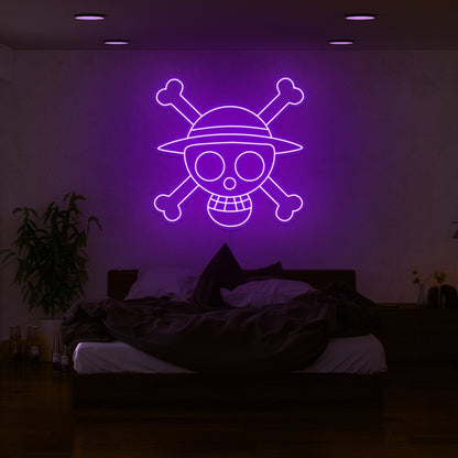 One Piece Skull Led Neon Sign | Shineneon