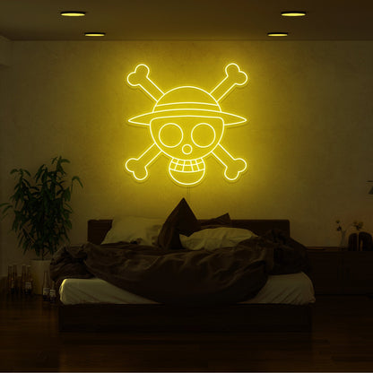 One Piece Skull Led Neon Sign | Shineneon