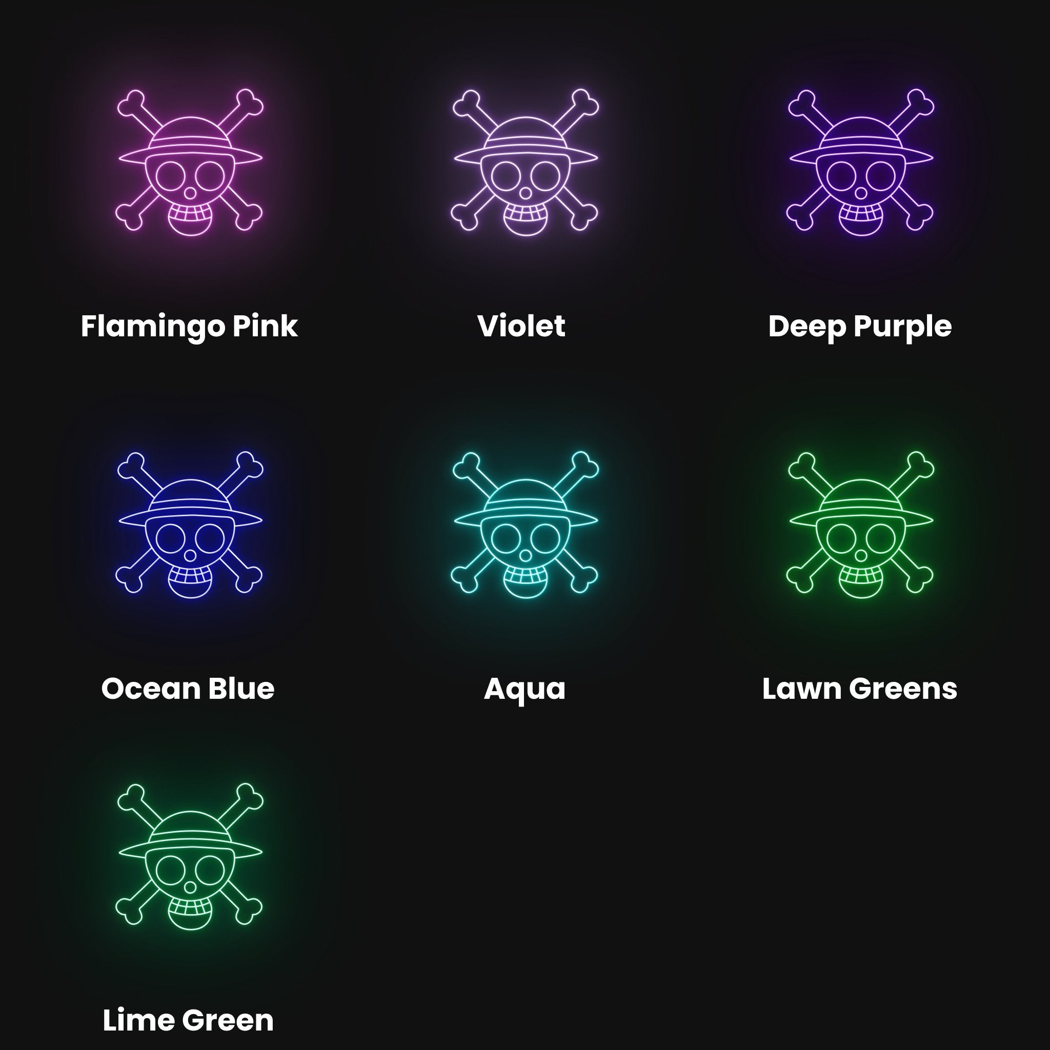 One Piece Skull Led Neon Sign | Shineneon