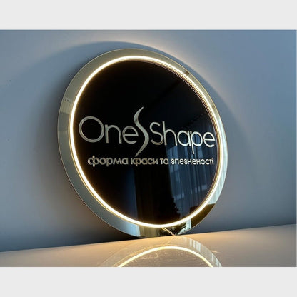 One Shape Studio Acrylic Business Logo Sign - Shineneon