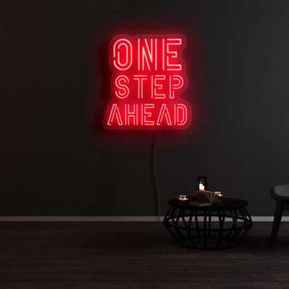 One Step Ahead Led Neon Sign | Shineneon