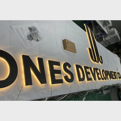 Ones Development 3D Backlit Channel Letters Led Light Sign - Shineneon