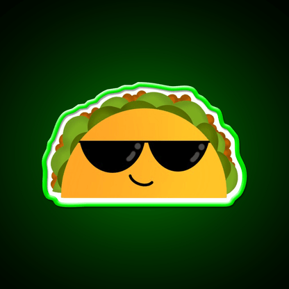 Onestealthytaco Merch Taco Led Neon Sign Mexican Food Sign Rgb Color - Shineneon