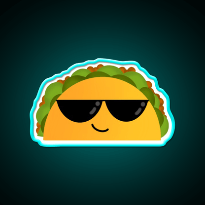 Onestealthytaco Merch Taco Led Neon Sign Mexican Food Sign Rgb Color - Shineneon