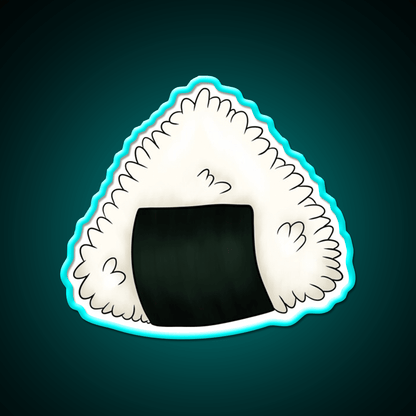 Onigiri Snack Food Led Neon Sign Rgb Color - Shineneon