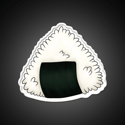 Onigiri Snack Food Led Neon Sign Rgb Color - Shineneon