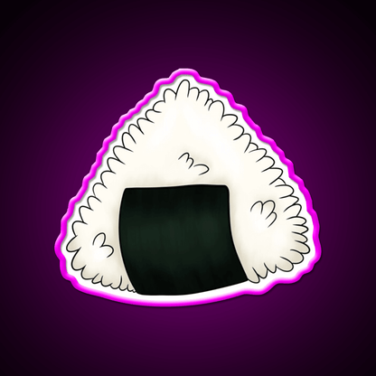 Onigiri Snack Food Led Neon Sign Rgb Color - Shineneon