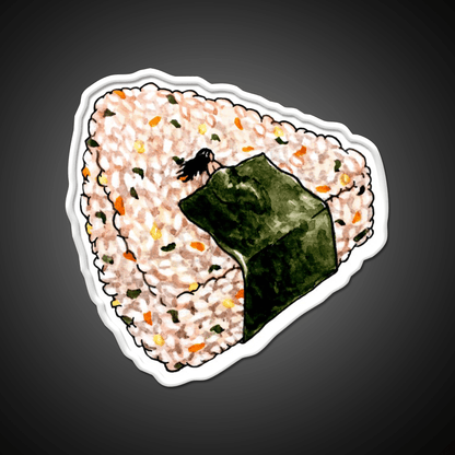 Onigiri Snooze Snack Food Led Neon Sign Rgb Color - Shineneon