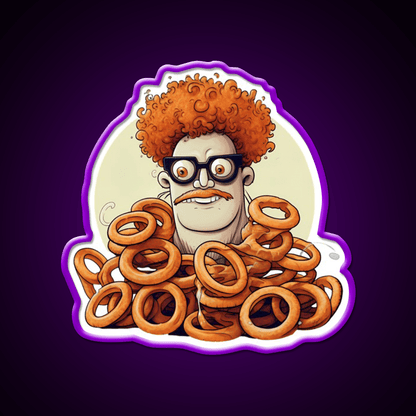 Onion Rings Snack Food Led Neon Sign Rgb Color - Shineneon