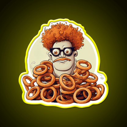 Onion Rings Snack Food Led Neon Sign Rgb Color - Shineneon