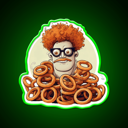 Onion Rings Snack Food Led Neon Sign Rgb Color - Shineneon