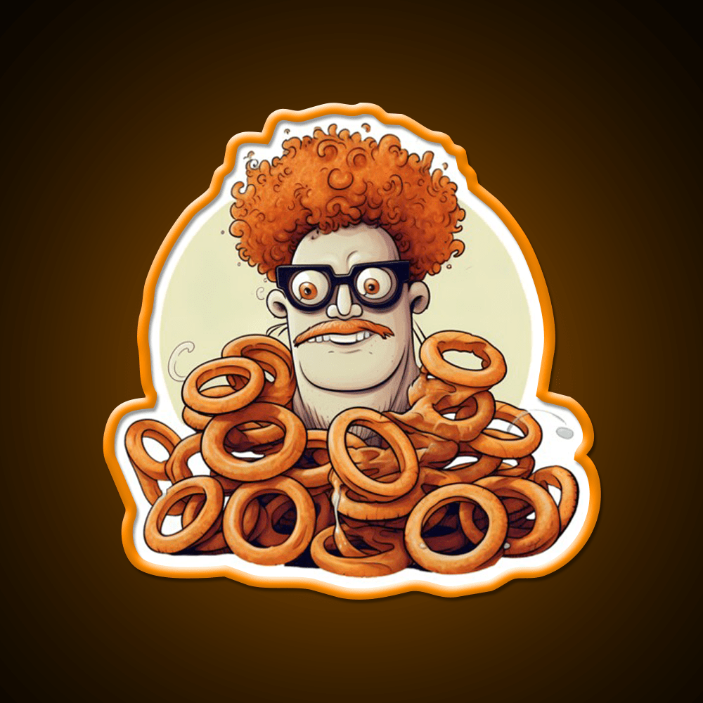 Onion Rings Snack Food Led Neon Sign Rgb Color - Shineneon
